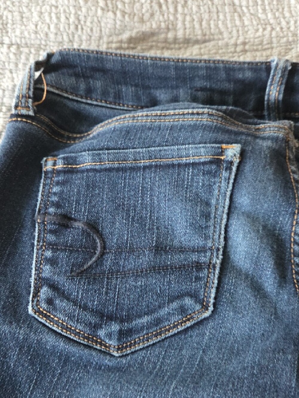 American Eagle Outfitters Dark Indigo Skinny Jeans - Picture 13 of 13